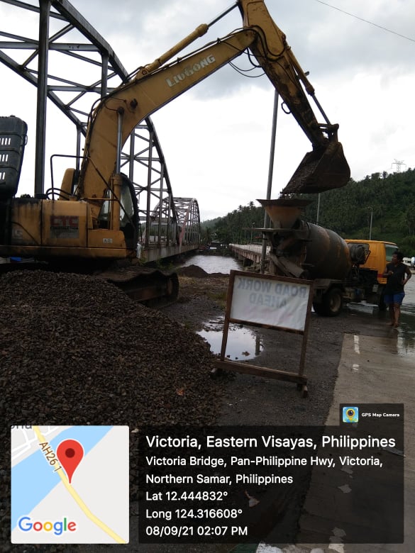 Excavation and pile driving works